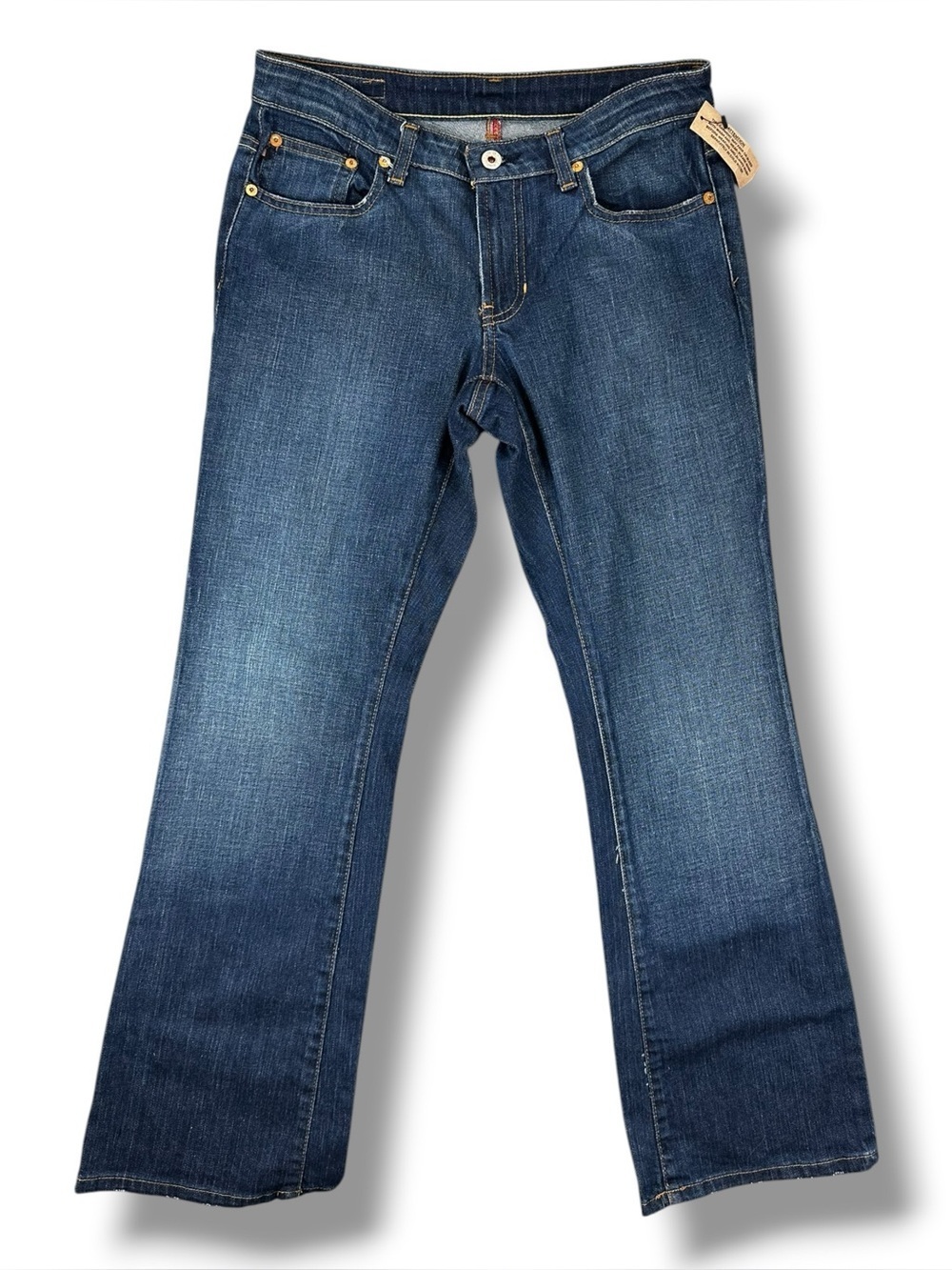 Polo Jeans Co. Ralph Lauren Stretch Kelly Jean Low Rise Bootcut Denim Size 6x30
